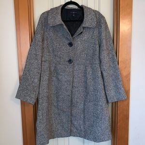 GAP Gray Peacoat (XL)